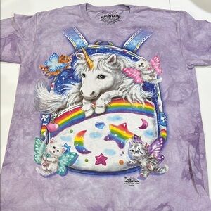The Mountain - XL, Unicorn and Mythical Friends‎ tshirt, Lavender